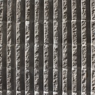 Fluted Concrete Block Wall Texture with Vertical Ridges - Free high resolution photo Fluted Concrete Block Wall Texture with Vertical Ridges - Free high resolution photo