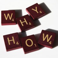 Why? How? Free high resolution photo of Scrabble letter tiles spelling the words why and how Why? How? Free high resolution photo of Scrabble letter tiles spelling the words why and how