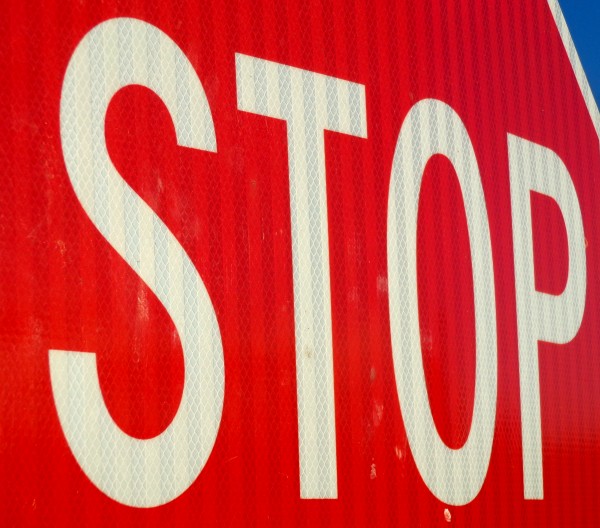Stop - Close Up Photo of a Stop Sign - Free High Resolution Photo
