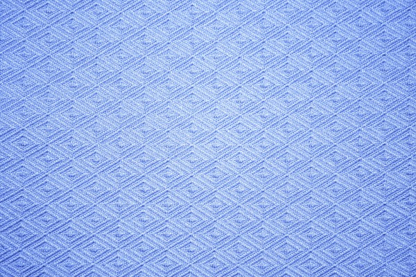 Sky Blue Knit Fabric with Diamond Pattern Texture - Free High Resolution Photo