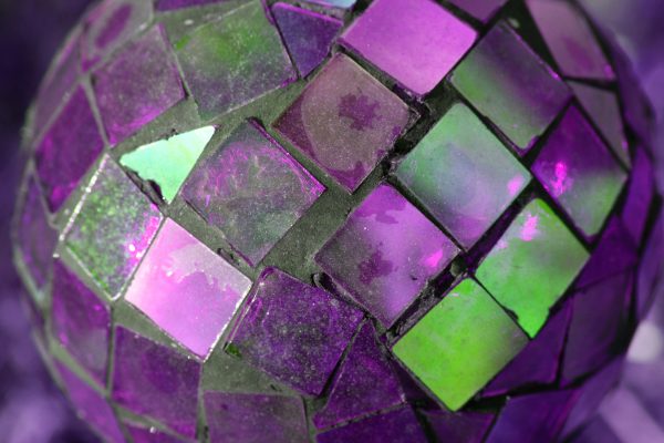 Purple Glass Mosaic Ball - Free High Resolution Photo