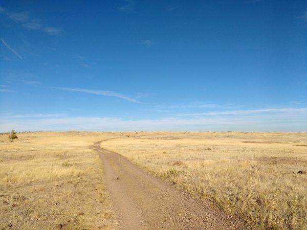 Dirt Road Across Open Prairie - Free High Resolution Photo