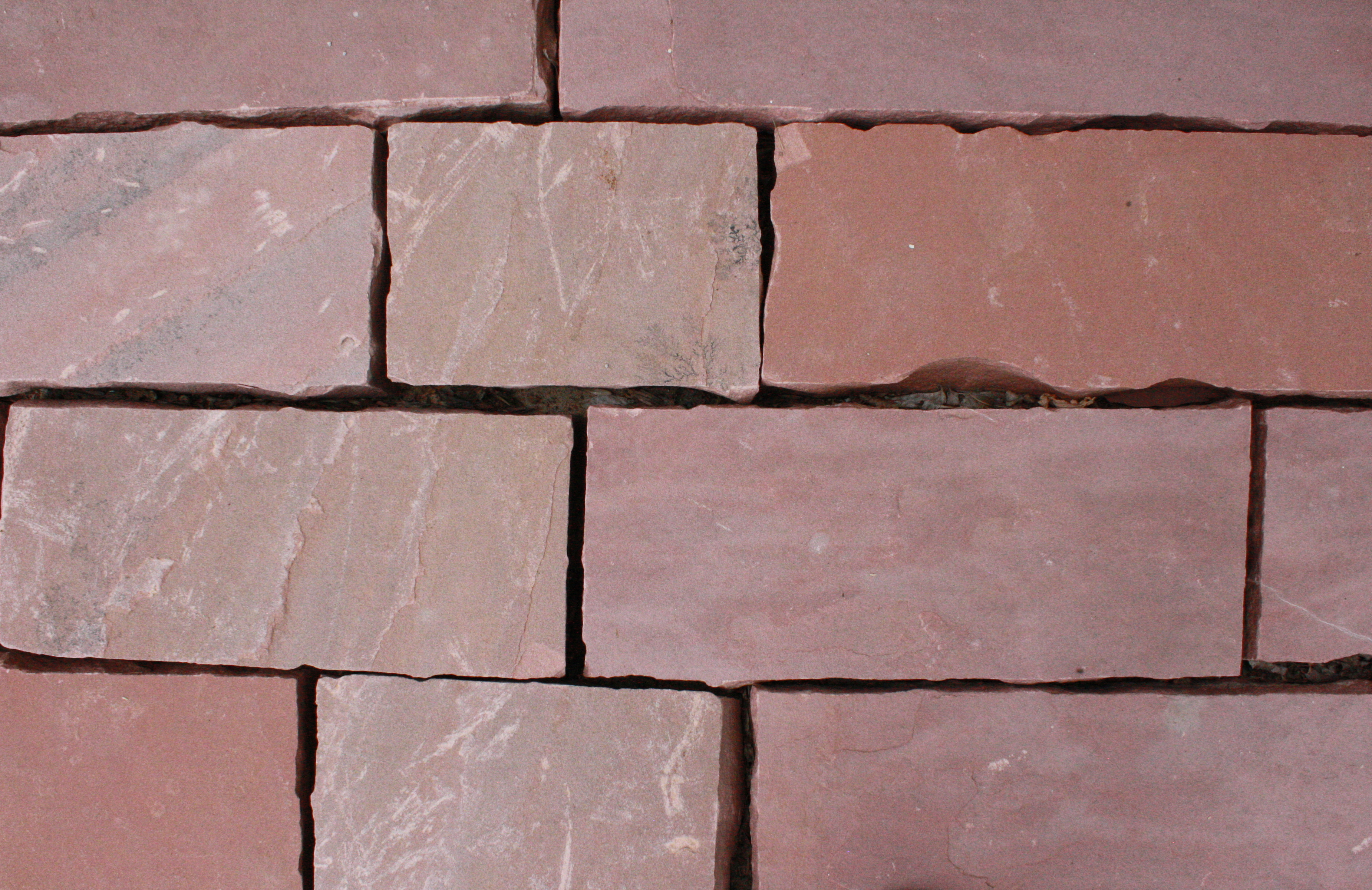 Red Flagstone Blocks Texture Picture | Free Photograph ...
