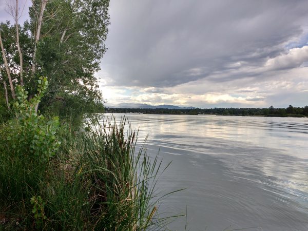 Cloudy Sky Reflected in Lake - Free High Resolution Photo