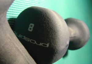 Hand Weights Close Up - photo of 8 pound hand weights