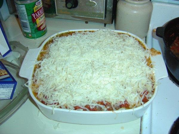 Uncooked Lasagna