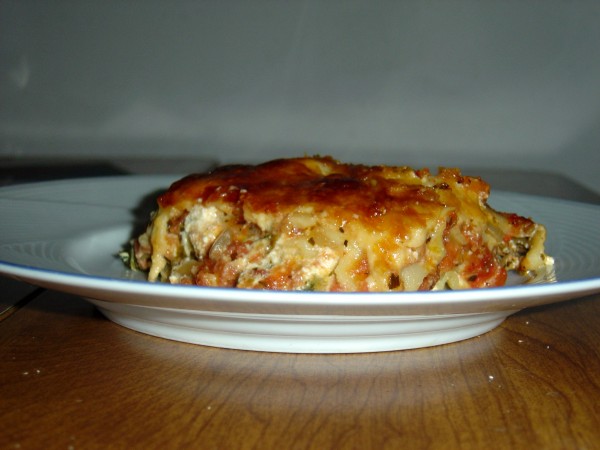 Plate of Lasagna