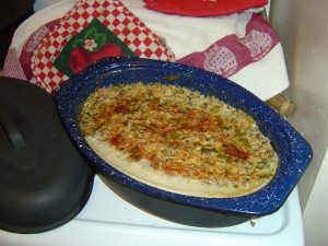 photo of zucchini casserole