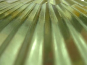 close up photo of a the grooves in a washboard