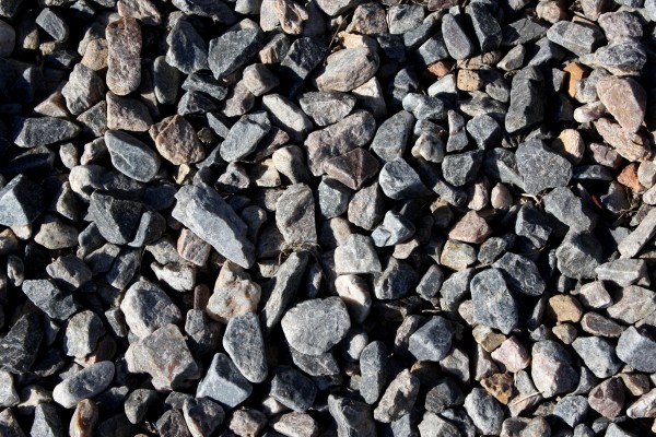 Free photo of gray rock gravel texture