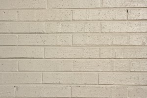 Free Photograph of cream colored painted bricks texture for background or wallpaper