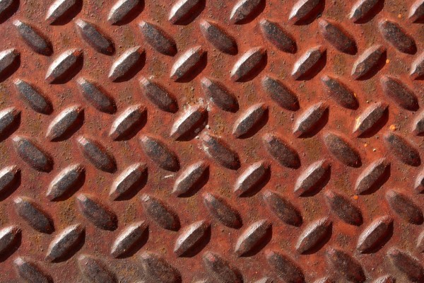 Free photo of rusted metal textured surface