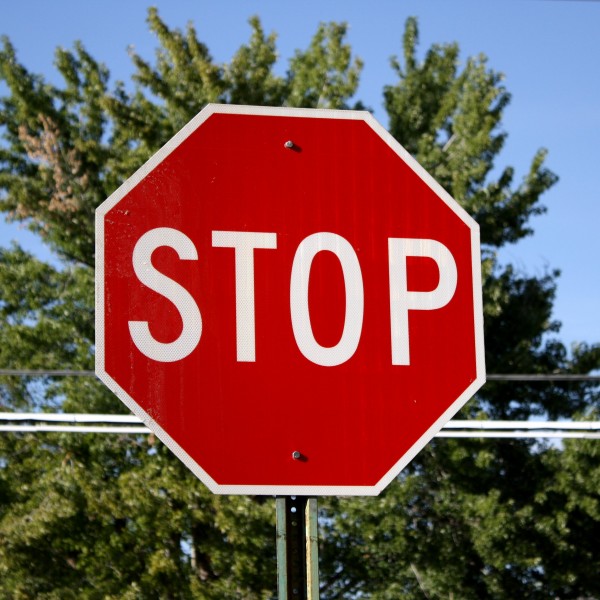Free photo of a stop sign