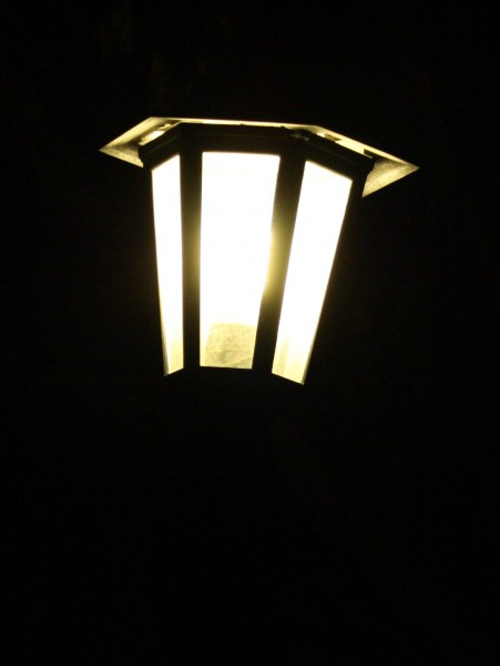 Lantern burning at night - free high resolution photo