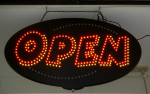 free high resolution photo of an open sign