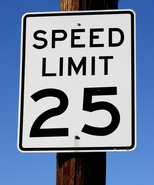 speed limit 25 sign - free high resolution photo