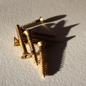 brass wood screws - free high resolution photo