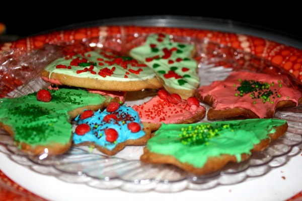 Frosted Christmas Cookies - Free High Resolution photo