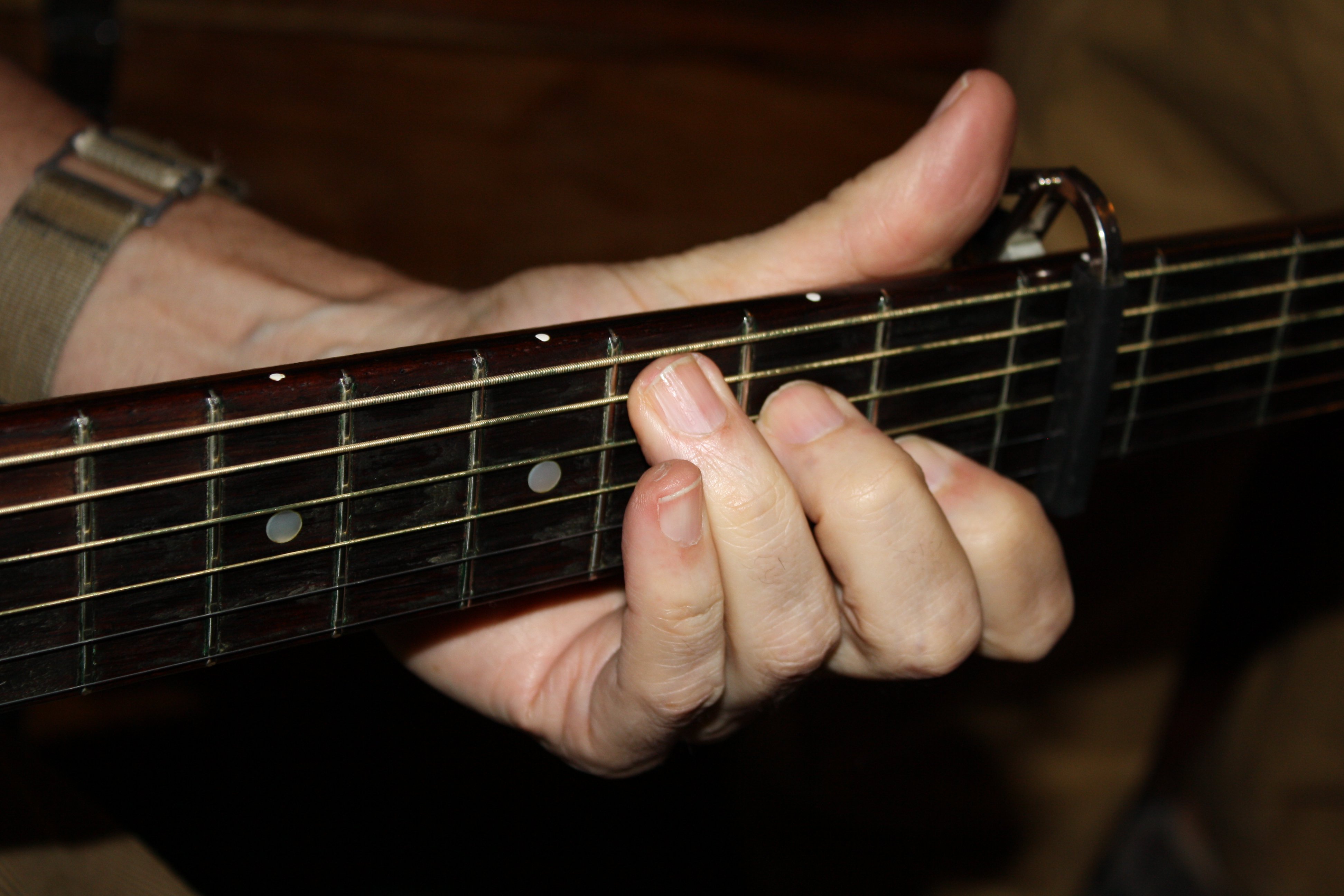 Hand Chording Guitar Picture | Free Photograph | Photos Public Domain