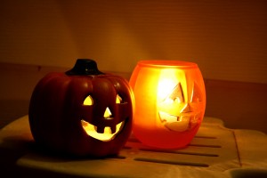 Jack-o-lantern Candles - Free High Resolution Photo