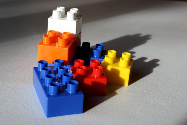 Lego Style Blocks - free high resolution photo