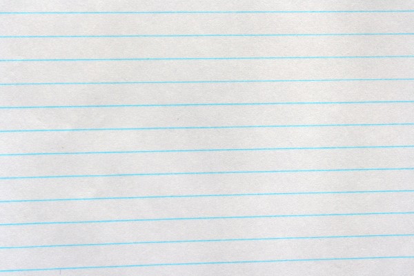 Notebook Paper Texture - Free High Resolution Photo