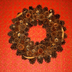 Pine Cone Wreath - Free High Resolution Photo