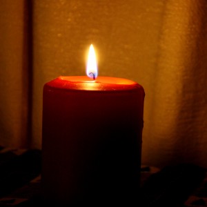 red burning candle - free high resolution photo