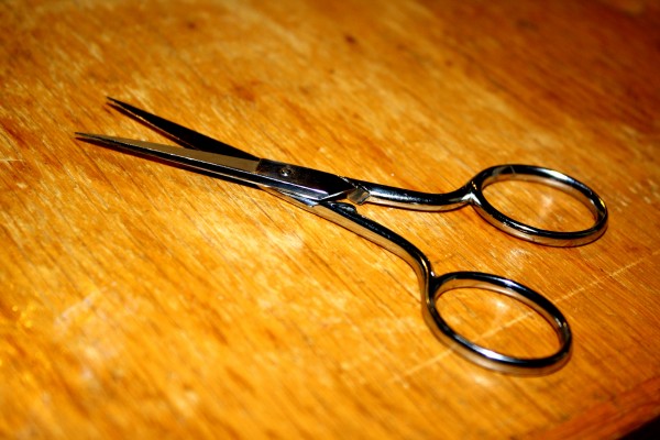 Silver Scissors - free high resolution photo