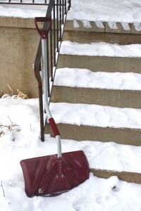 Snow Shovel and Steps - Free High Resolution Photo