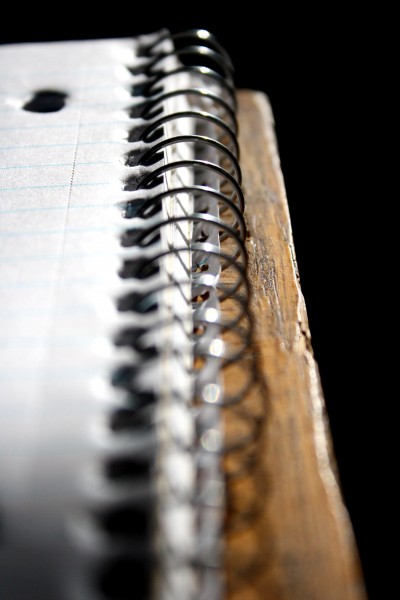 Spiral Notebook Edge - free high resolution photo