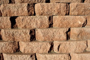 Brown Brick Retaining Wall Texture - Free High Resolution Photo