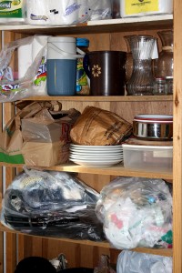 Cluttered Storage Shelves - Free High Resolution Photo