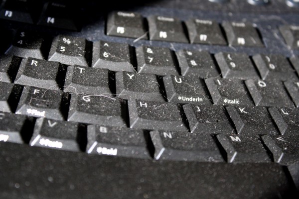 Dusty Computer Keyboard Closeup - Free High Resolution Photo