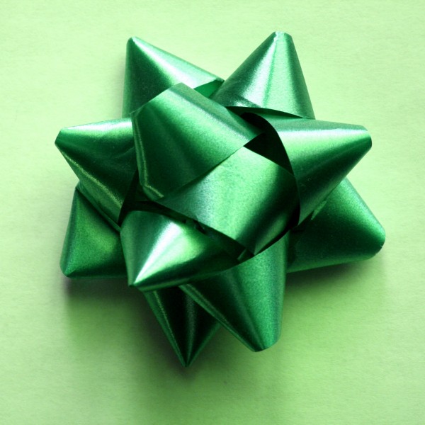 Green Ribbon Bow - Free High Resolution Photo