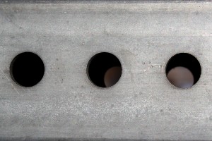Metal Signpost with Holes Closeup Texture - Free High Resolution Photo