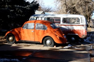 Old Volkswagen Bug and Van - Free High Resolution Photo