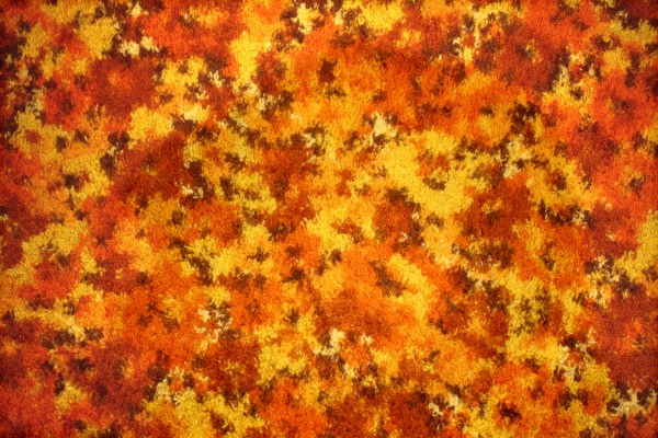 Orange Floral Carpet Texture - Free High Resolution Photo