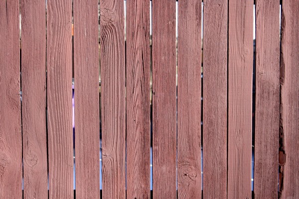 Red Stained Fence Texture - Free HIgh Resolution Photo