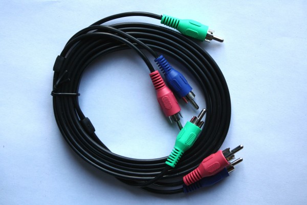 AV Cable for Component Video - Free High Resolution Photo