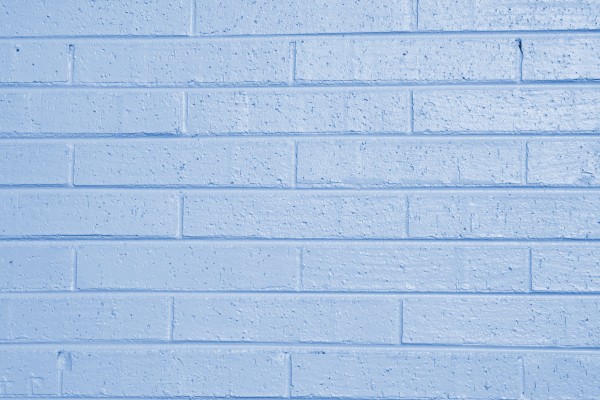 Baby Blue Painted Brick Wall Texture - Free High Resolution Photo