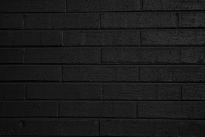 Black Painted Brick Wall Texture - Free High Resolution Photo