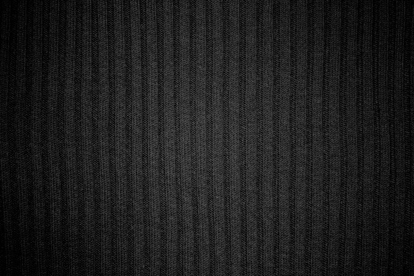 Black Ribbed Knit Fabric Texture - Free High Resolution Photo