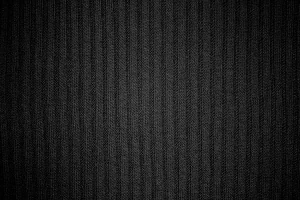 Black Ribbed Knit Fabric Texture - Free High Resolution Photo