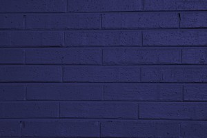 Blue Painted Brick Wall Texture - Free High Resolution Photo