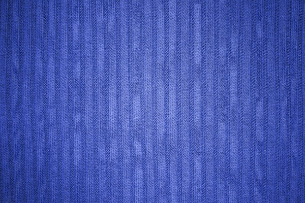 Blue Ribbed Knit Fabric Texture - Free High Resolution Photo