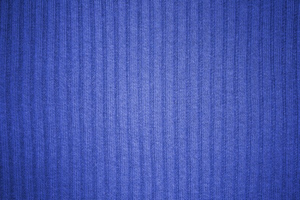 Blue Ribbed Knit Fabric Texture - Free High Resolution Photo