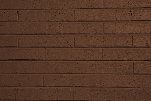 Brown Painted Brick Wall Texture - Free High Resolution Photo