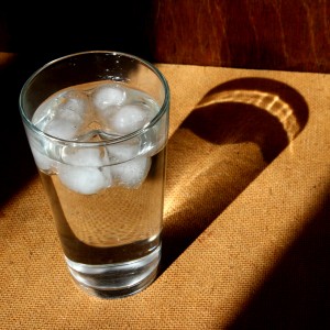 Glass of Ice Water in Sunbeam - Free High Resolution Photo
