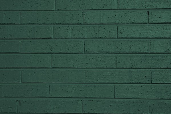 Green Painted Brick Wall Texture - Free High Resolution Photo